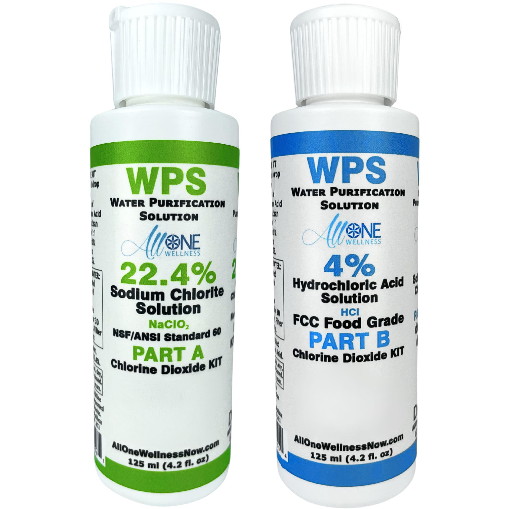 AllOne Wellness | Chlorine Dioxide WPS KIT ClO2 Sodium